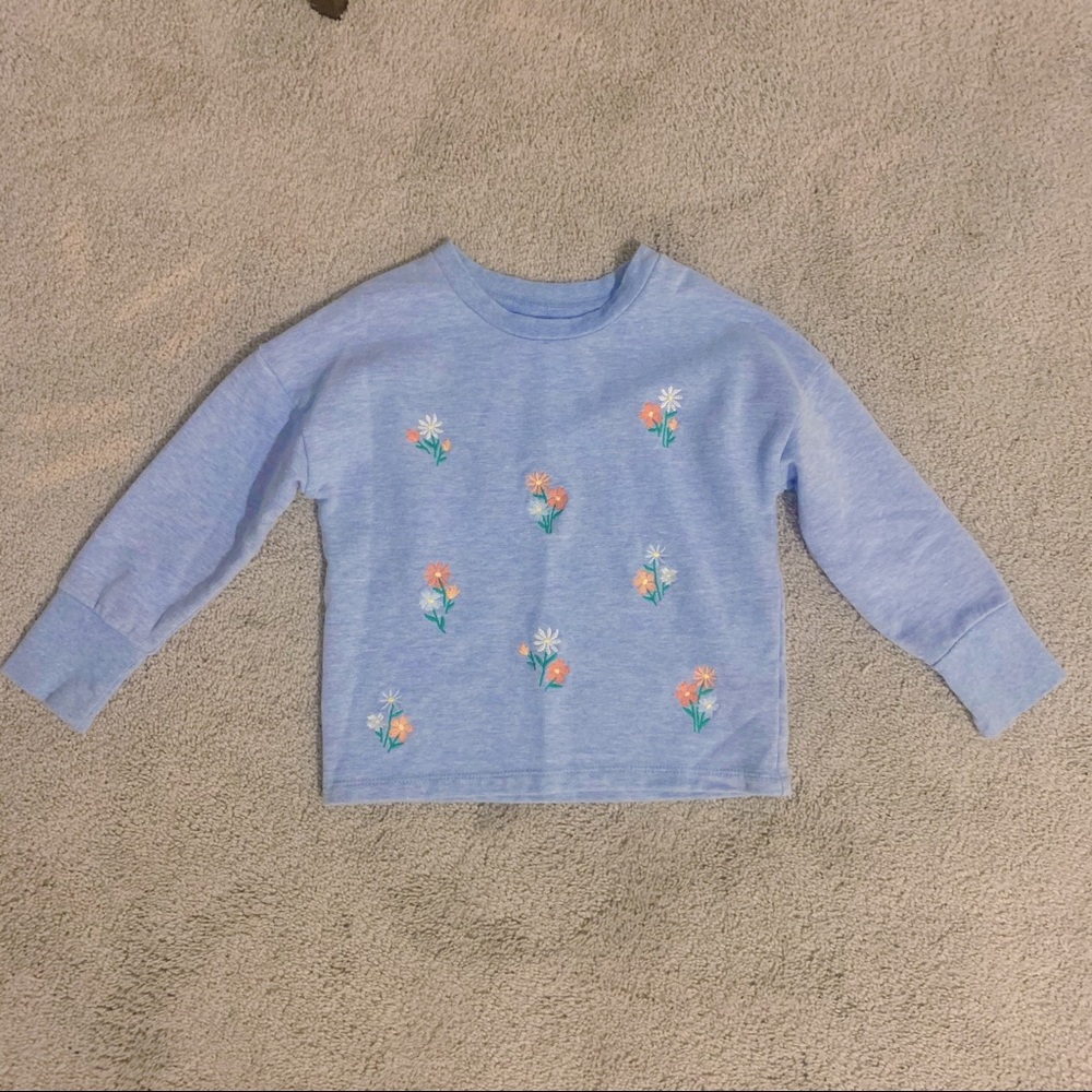 Gymboree Floral Pullover